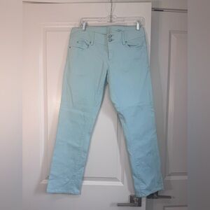 Lilly Pulitzer Sky Blue Straight Leg Jeans